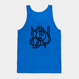 Monday lettering Tank Top